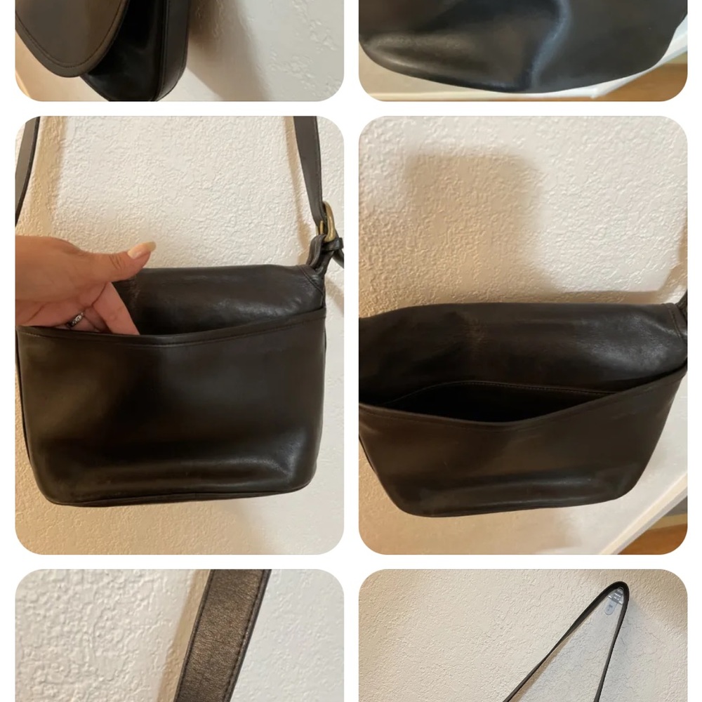 Vtg black coach